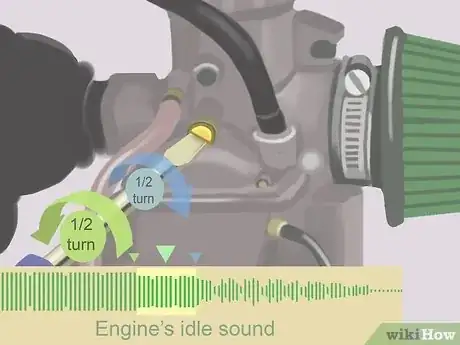 Imagen titulada Adjust an Air Fuel Mixture Screw Step 7
