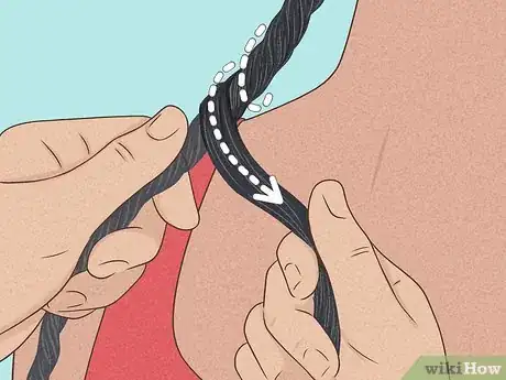 Imagen titulada Do Faux Locs Step 7