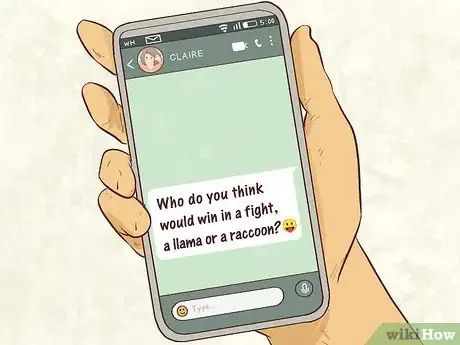 Imagen titulada Text Message Someone You Like Step 4