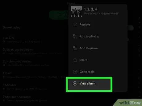 Imagen titulada Undownload Songs on Spotify on iPhone or iPad Step 5