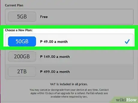 Imagen titulada Change Your iCloud Storage Plan Step 22