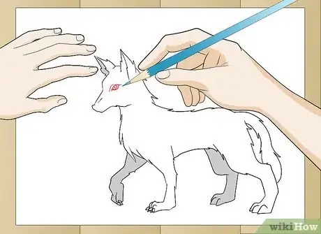 Imagen titulada Draw a Realistic Wolf Step 9