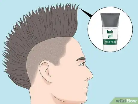 Imagen titulada Put up a Mohawk or Liberty Spikes Step 18
