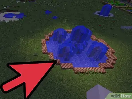 Imagen titulada Make a Fountain in Minecraft Step 15