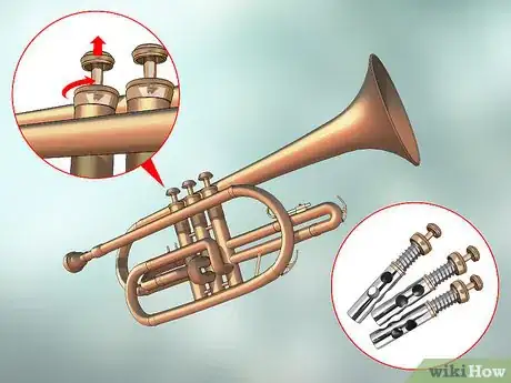 Imagen titulada Wash a Trumpet Step 1