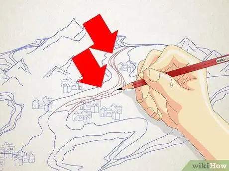 Imagen titulada Draw a Map of an Imaginary Place Step 9