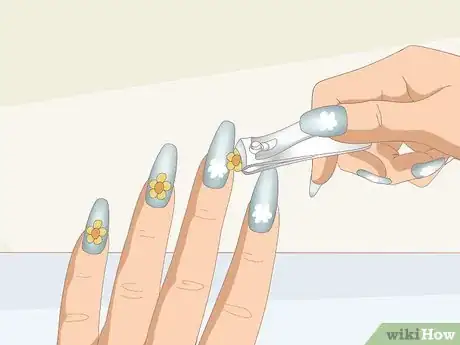 Imagen titulada Remove Gel Nail Extensions Step 1