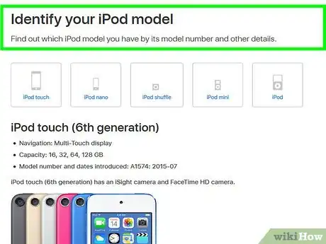 Imagen titulada Check Your iPod's Generation Step 1