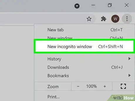 Imagen titulada Turn Off Browsing History on Chrome Step 2