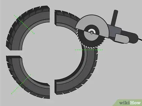 Imagen titulada Cut a Tire Step 10
