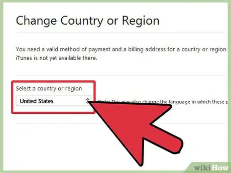 Imagen titulada Switch Countries in iTunes or the App Store Step 13