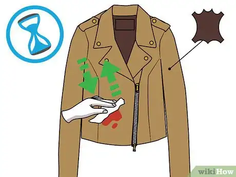 Imagen titulada Clean Blood Stains from Leather Step 1