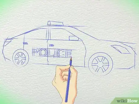 Imagen titulada Draw a Police Car Step 24