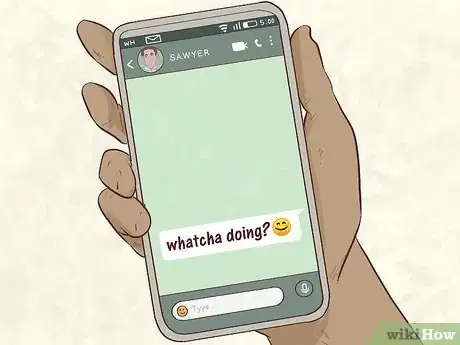 Imagen titulada Text Message Someone You Like Step 5