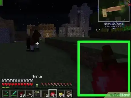 Imagen titulada Breed Horses in Minecraft Step 3