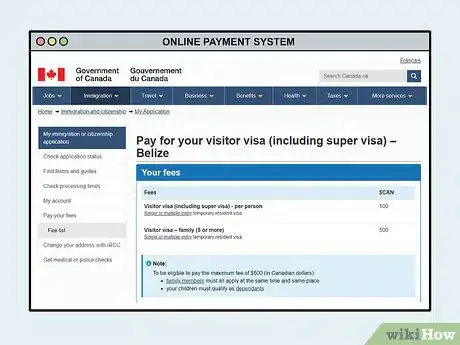 Imagen titulada Get a Canadian Visa Step 11
