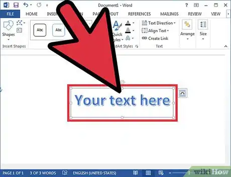 Imagen titulada Bend Words in MS Word Step 5