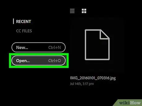 Imagen titulada Add an Image in Illustrator Step 1