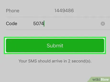 Imagen titulada Create an Account in WeChat Using Your iOS Devices Step 8