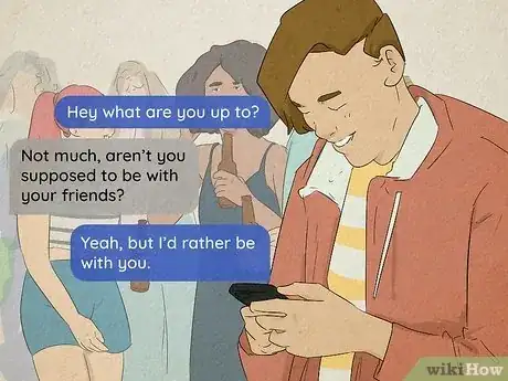 Imagen titulada Know if a Guy Is Thinking About You Step 6