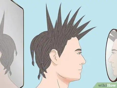 Imagen titulada Put up a Mohawk or Liberty Spikes Step 25