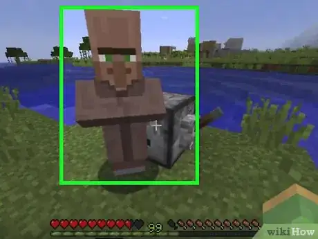 Imagen titulada Kill Villagers Easily in Minecraft Step 6