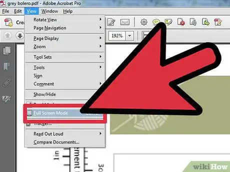 Imagen titulada View a PDF Document in Full Screen View Step 1