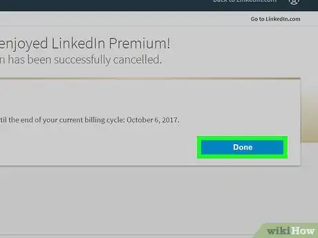 Imagen titulada Cancel a Premium Account on Linkedin Step 11