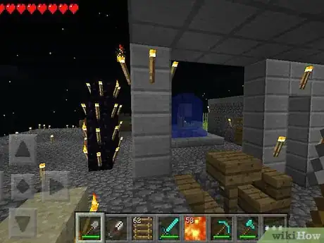 Imagen titulada Make a Cool House in Minecraft Pocket Edition Step 15