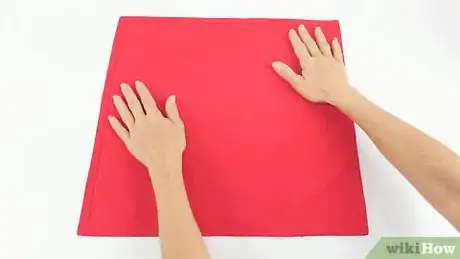 Imagen titulada Fold a Napkin with a Pocket Step 1
