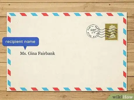 Imagen titulada Put an Address on an Envelope (Great Britain) Step 4