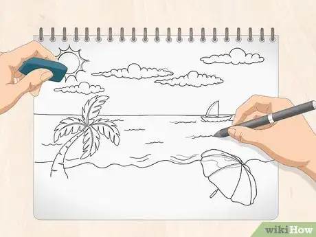 Imagen titulada Draw a Beach Scene Step 9