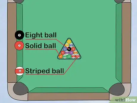 Imagen titulada Break a Rack in Pool Step 1