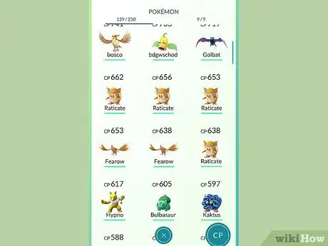 Imagen titulada Evolve Pokémon in Pokemon GO Step 4