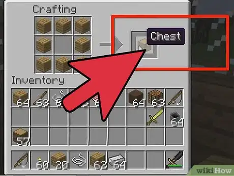 Imagen titulada Make a Chest in Minecraft Step 4