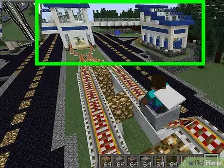 Imagen titulada Make a Minecraft Roller Coaster Step 12