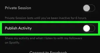 ocultar a artistas que se hayan reproducido recientemente en Spotify en iPhone o iPad