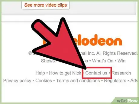 Imagen titulada Contact Nickelodeon Step 2