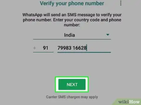 Imagen titulada Use WhatsApp Without a Phone Number Step 20