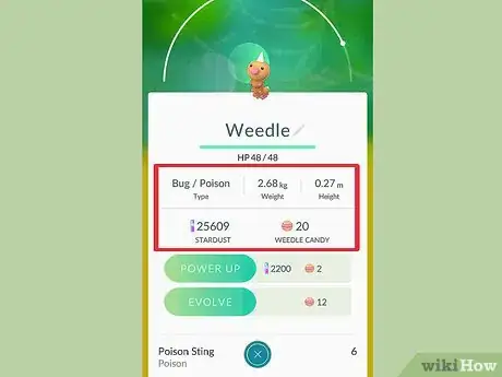 Imagen titulada Evolve Pokémon in Pokemon GO Step 5