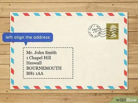 Imagen titulada Put an Address on an Envelope (Great Britain) Step 2