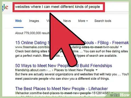 Imagen titulada Meet Someone Online Step 1