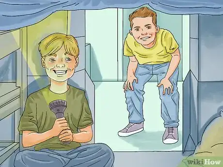 Imagen titulada Make a Blanket Fort Step 10