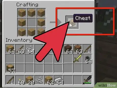 Imagen titulada Make a Chest in Minecraft Step 6