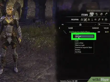 Imagen titulada Enchant Weapons in Elder Scrolls Online Step 4