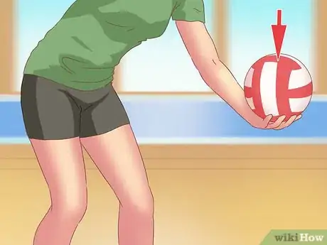 Imagen titulada Do an Underhand Serve Step 3