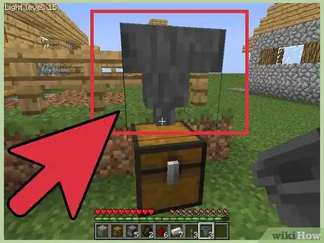 Imagen titulada Craft a Hopper in Minecraft Step 5