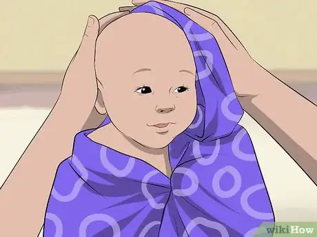 Imagen titulada Give a Baby a Bath in the Sink Step 7