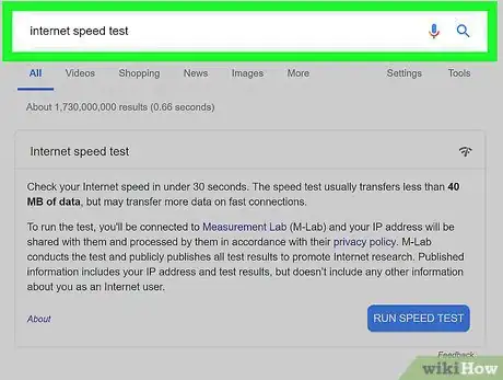 Imagen titulada Check Internet Speed Step 1