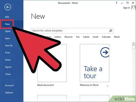 Imagen titulada Bend Words in MS Word Step 2